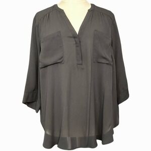 Torrid Black‎ Sheer Top